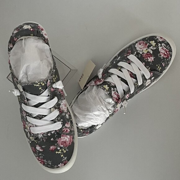 So Floral Comfy Memory Foam Sneakers Women's Size 11-NWT- Rare - Picture 6 of 8